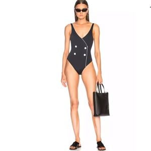 SOLID & STRIPED Juliette Swimsuit Size L NEW